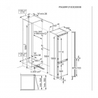 Electrolux ENC8MC19S, Integreeritav köögitehnika, Integreeritavad külmikud, Sügavkülma osa all